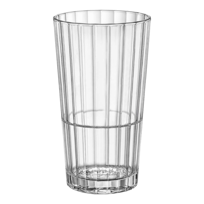 395ml Oxford Bar Stacking Highball Glasses - Pack of 12  - By Bormioli Rocco