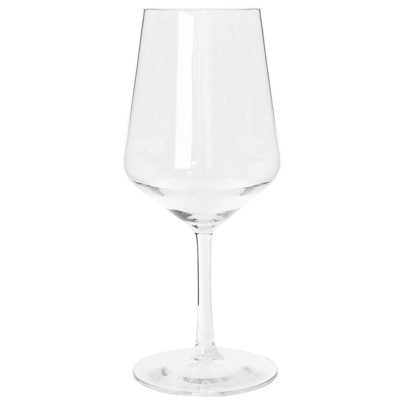 500ml Reusable Plastic Wine Glasses - Pack of 12 - By Argon Tableware