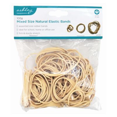 Elastic Rubber Bands - Mixed Size - By Ashley