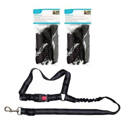 Headrest Dog Seat Belt - 50-82cm - Black - By Ashley