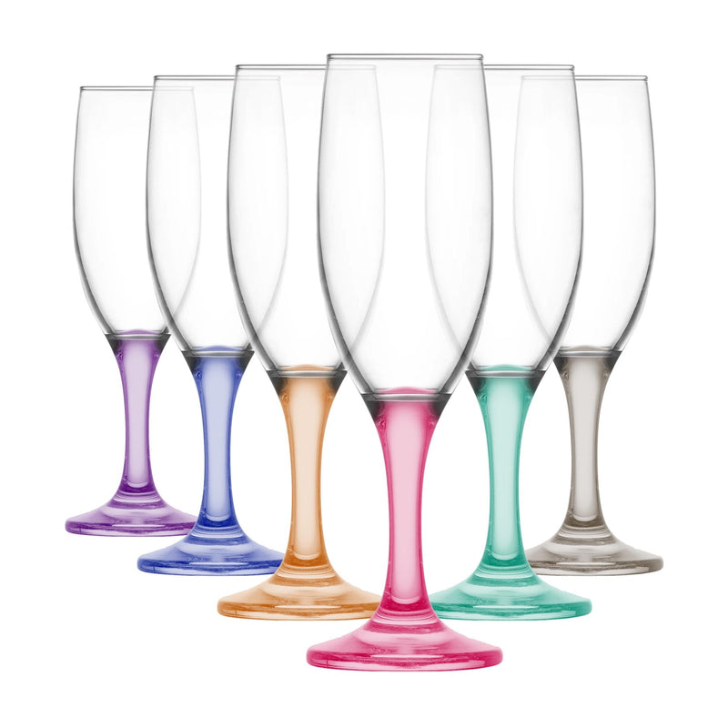 190ml Misket Champagne Flute Glasses - By LAV