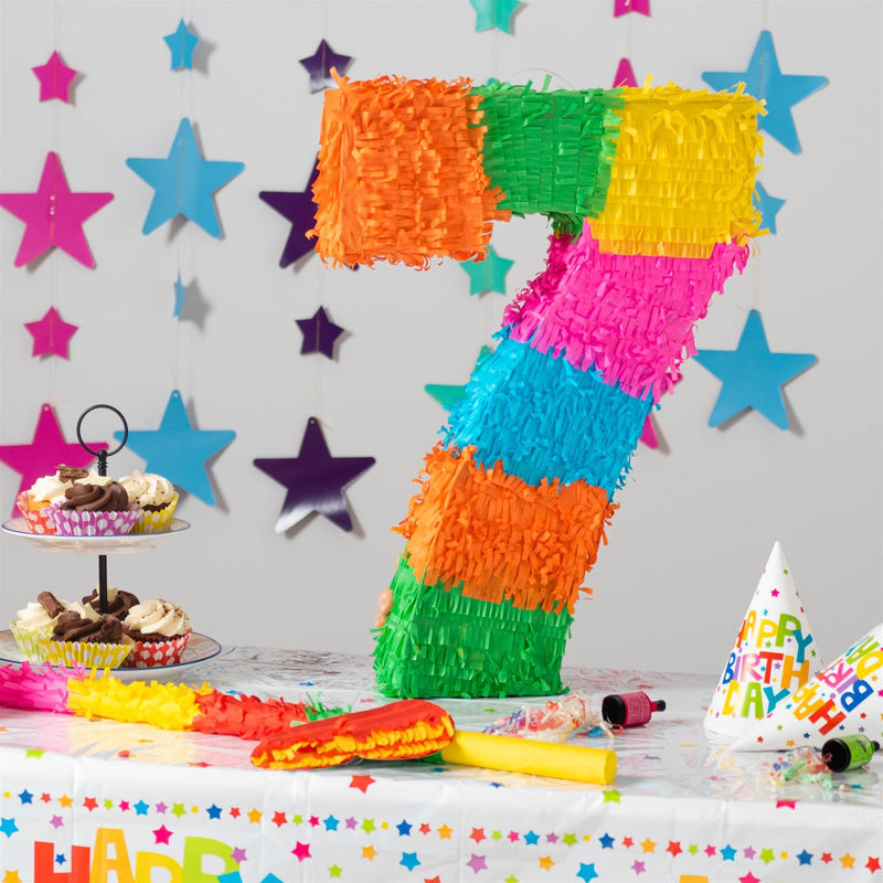 Number 7 Pinata Party Set - By Fax Potato