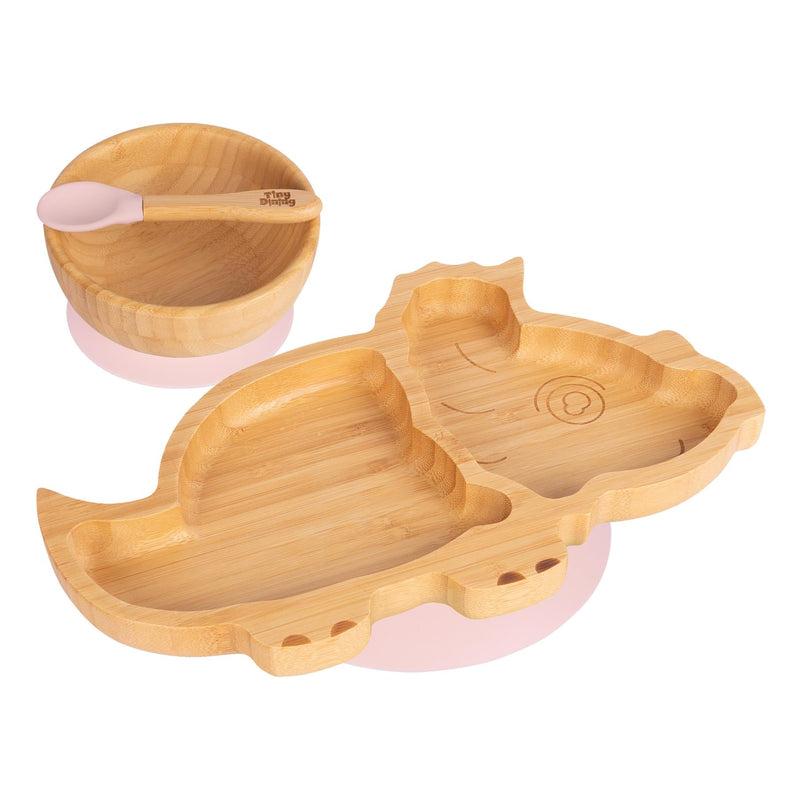 Dani The Dinosaur Bamboo Suction Children's Dinner Set