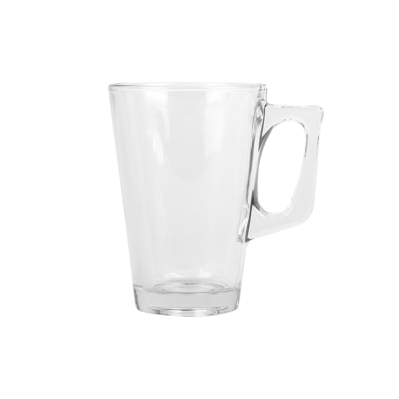 250ml Glass Coffee Cups - Pack of 3 - By Excellent Houseware