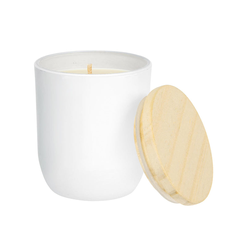 White Soy Wax Scented Candle - 130g - Coconut & Lime - By Nicola Spring