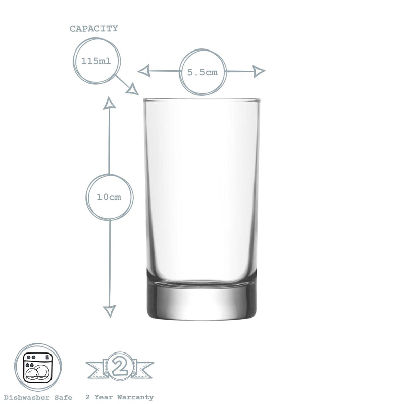 150ml Ada Shot Glasses - By Lav