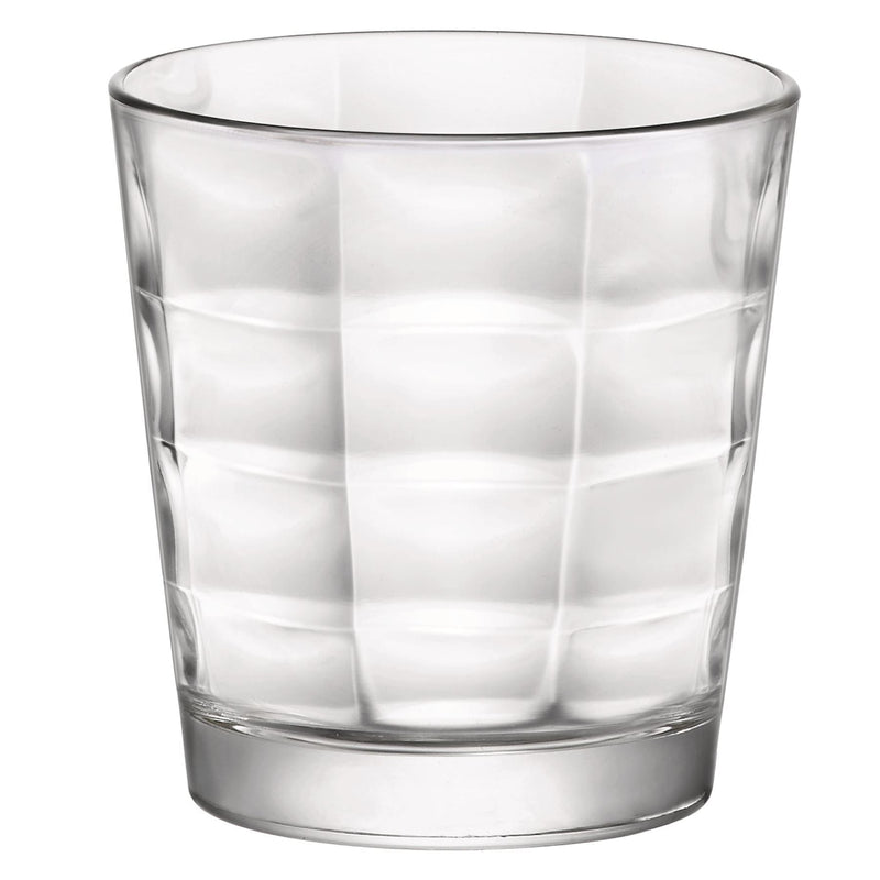 240ml Cube Whisky Glasses - Pack of 12 - By Bormioli Rocco