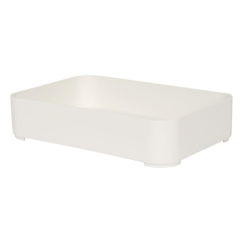 Plastic Stackable Storage Bin - White - By Ashley