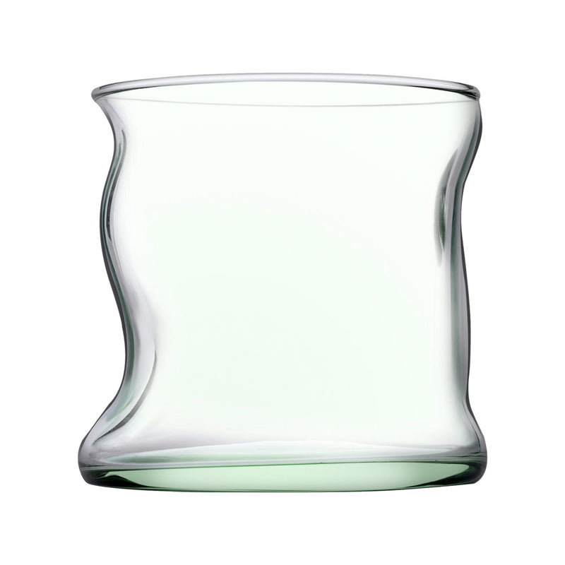 340ml Aware Amorf Recycled Glass Tumblers - Green - By Pasabahce