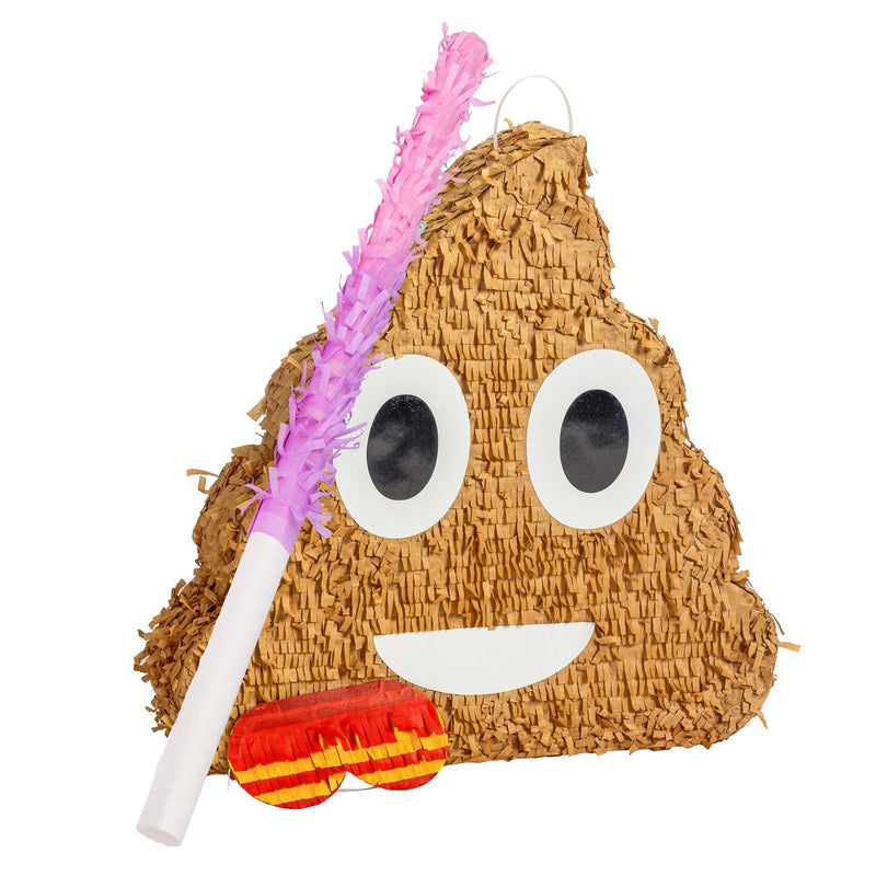 Poop Emoji Pinata Party Set - By Fax Potato