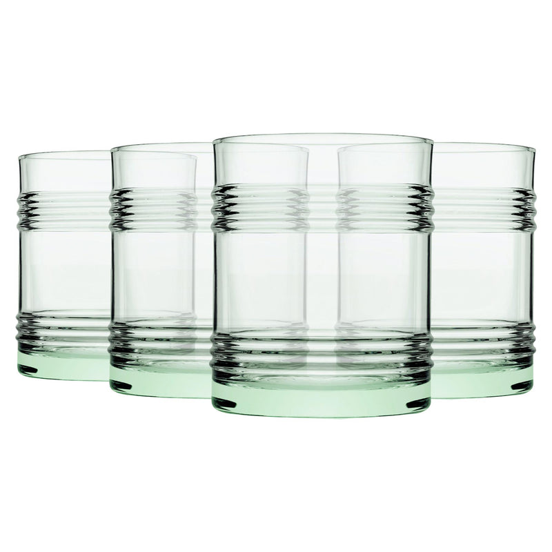 280ml Aware Tincan Recycled Glass Tumblers - Green - By Pasabahce