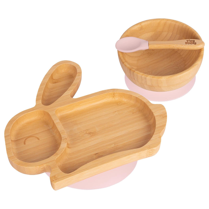 Rolo The Rabbit Bamboo Suction Dinner Set