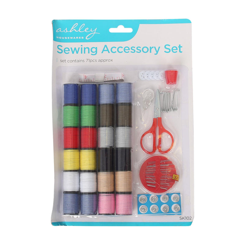 71pc Sewing Kit - Multicoloured - By Ashley