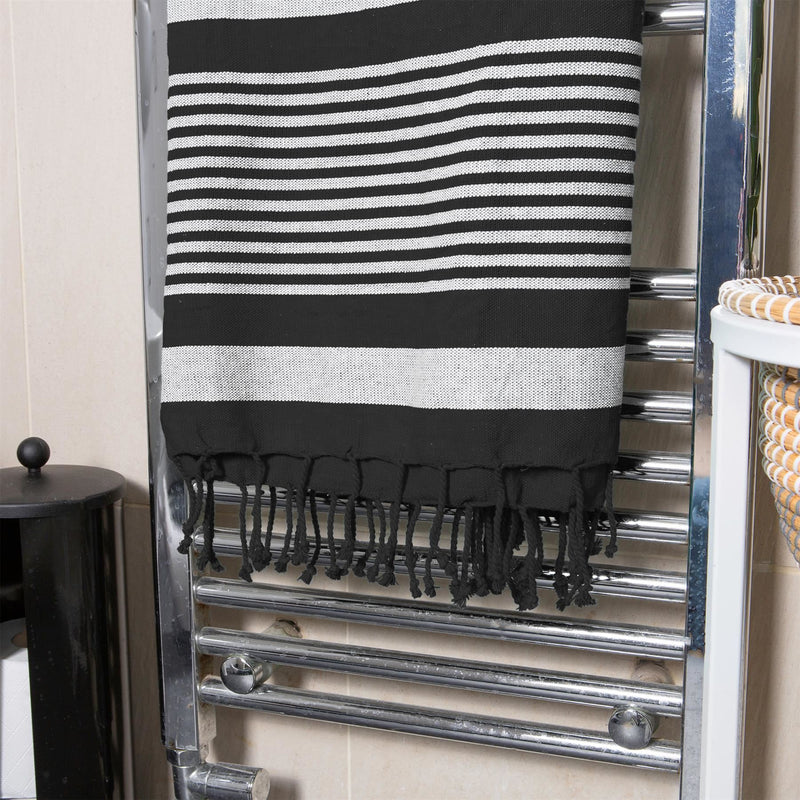 160cm x 90cm Deluxe Turkish Cotton Bath Towel - By Nicola Spring