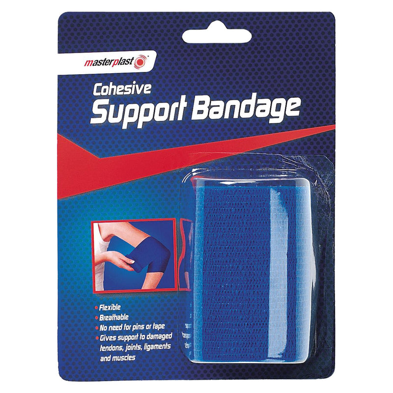 Cohesive Support Bandage - Blue - By Masterplast