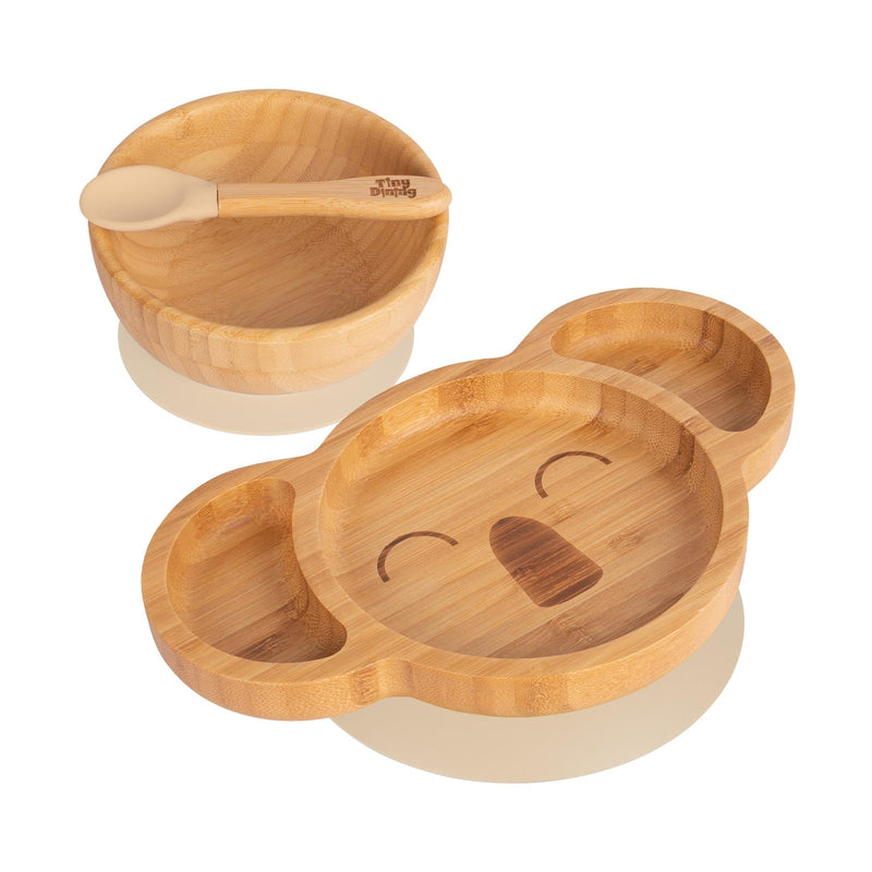 Kit The Koala Bamboo Suction Dinner Set