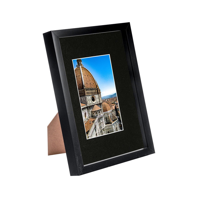 Black A4 (8" x 12") 3D Shadow Box Frame with A5 Mount - By Nicola Spring