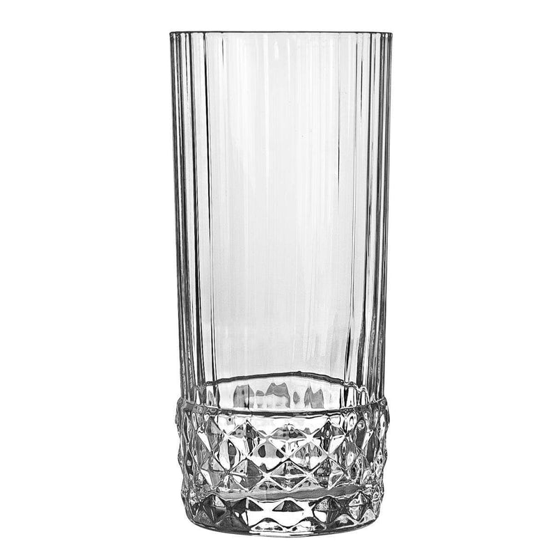 490ml America '20s Highball Glasses - By Bormioli Rocco