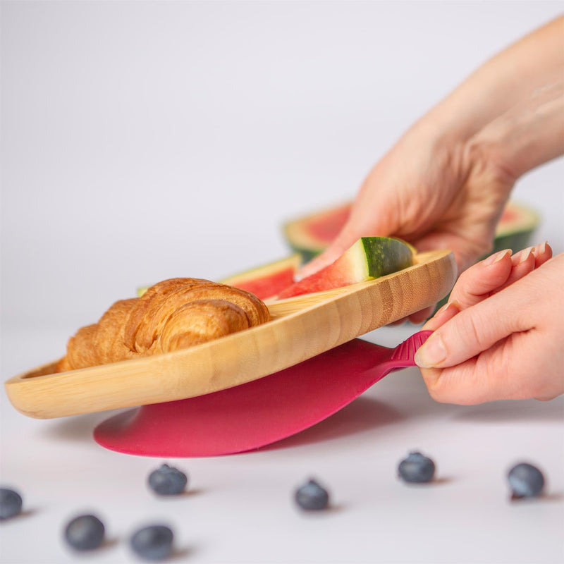 Children's Bamboo Plate Suction Cup - By Tiny Dining