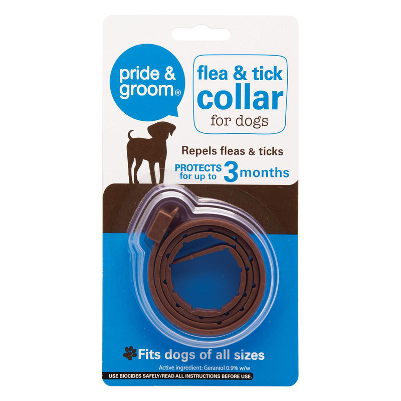 Flea Collar for Dogs - One Size Fits All - By Pride & Groom