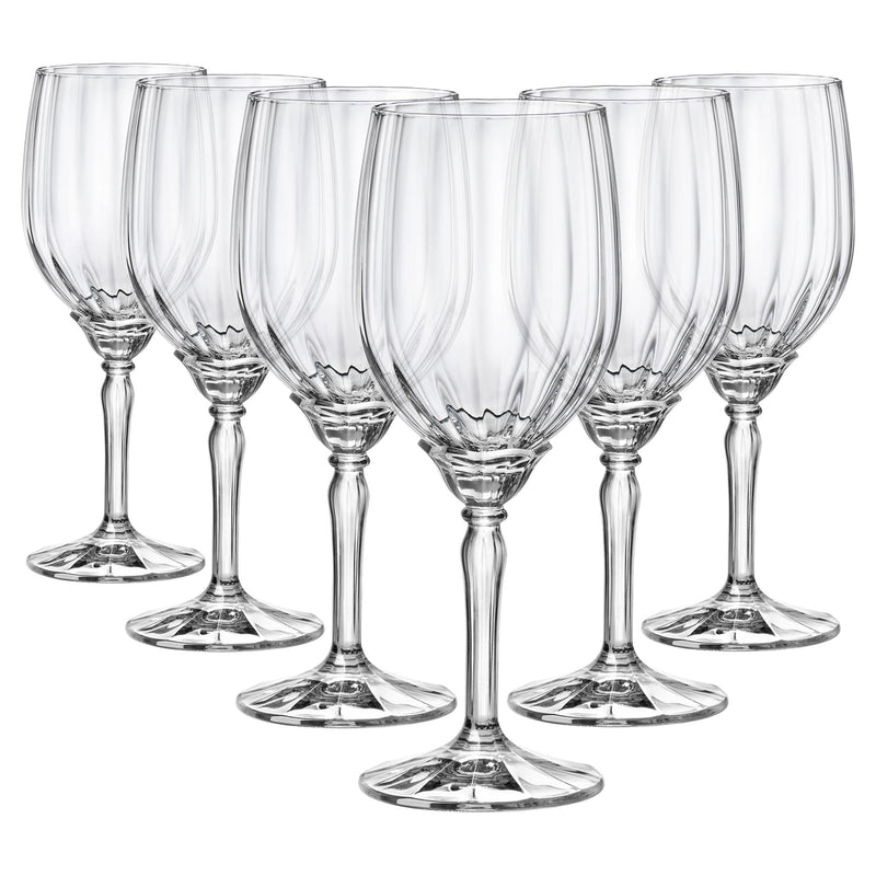 380ml Florian White Wine Glasses - By Bormioli Rocco