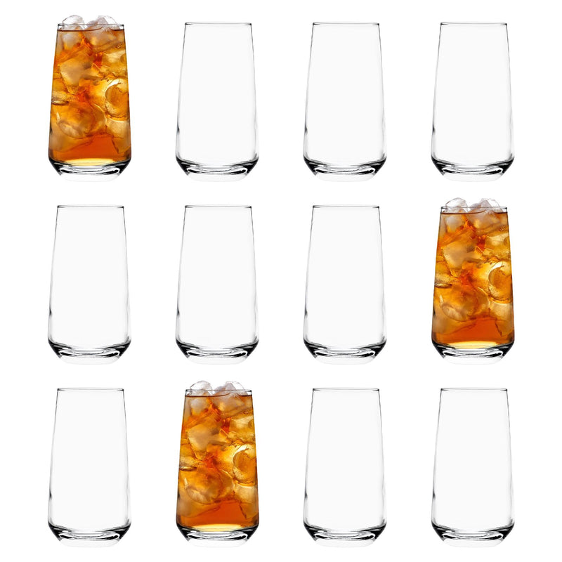 480ml Tallo Highball Glasses - Pack of 12 - By Argon Tableware