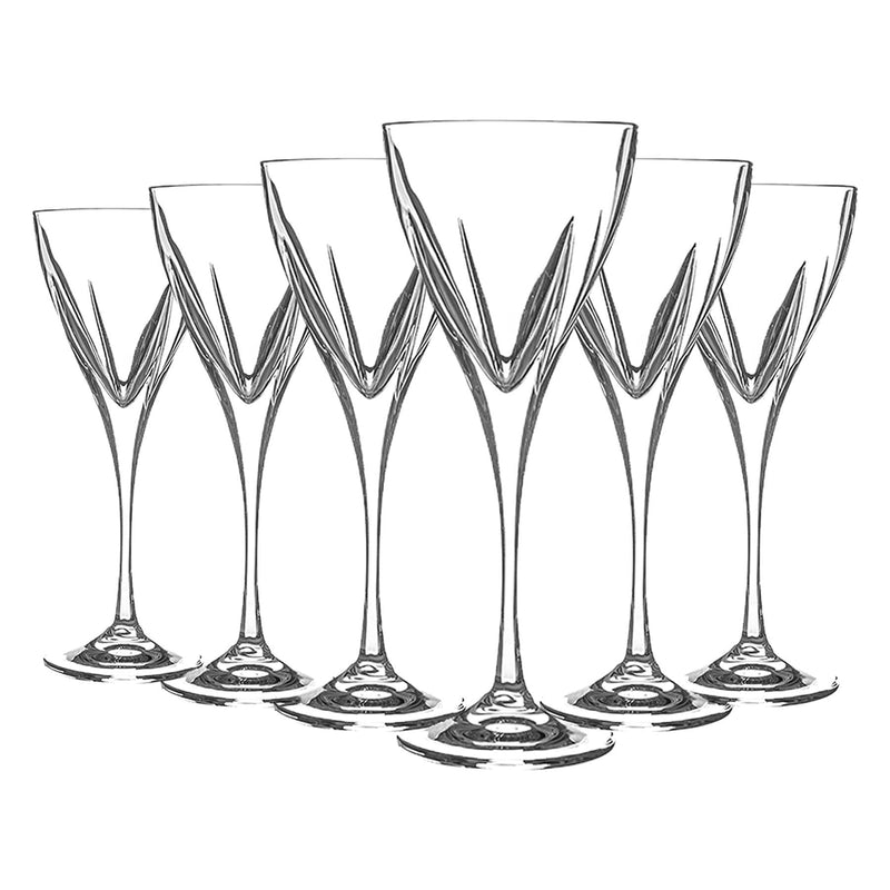 250ml Fusion Wine Glasses - By Rcr Crystal