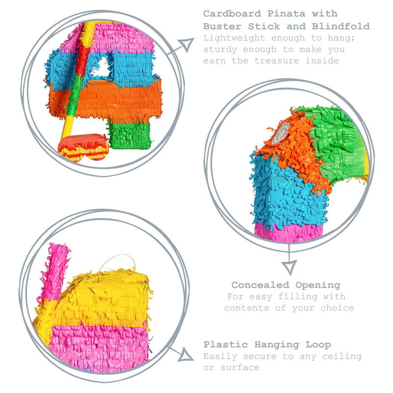 Number 4 Pinata Party Set - By Fax Potato