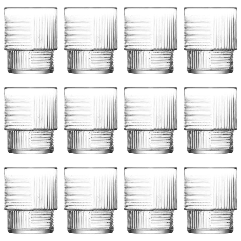 325ml Helen Stacking Whisky Glasses - Pack of 12 - By LAV