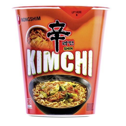 Cup Instant Noodles - 75g - Kimchi - By Nongshim