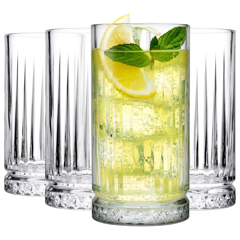 435ml Elysia Highball Glasses - By Pasabahce