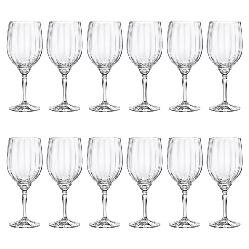 535ml Florian Red Wine Glasses - Pack of 12  - By Bormioli Rocco