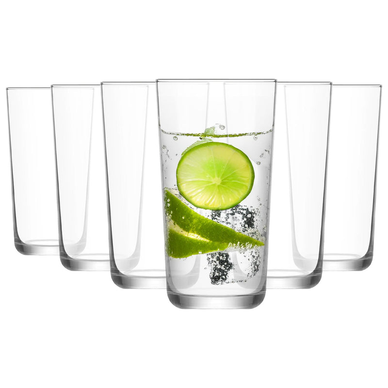 490ml Assos Highball Glasses - By Lav