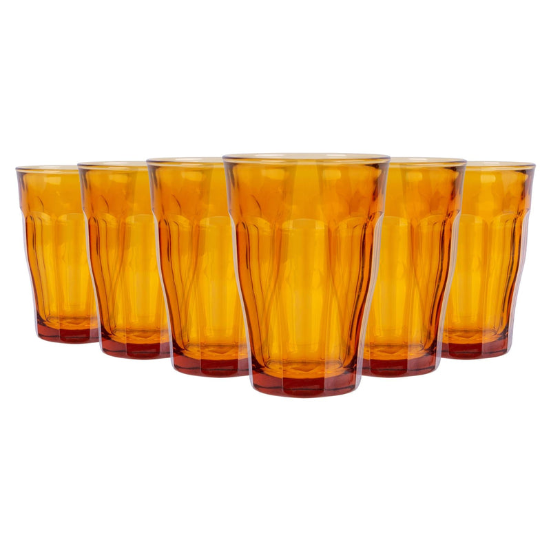 360ml Picardie Tumbler Glasses - By Duralex