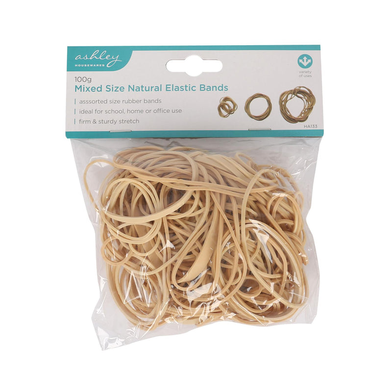 Elastic Rubber Bands - Mixed Size - By Ashley