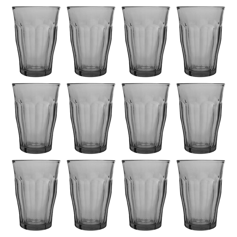 360ml Picardie Highball Glasses - Pack of 12 - By Duralex