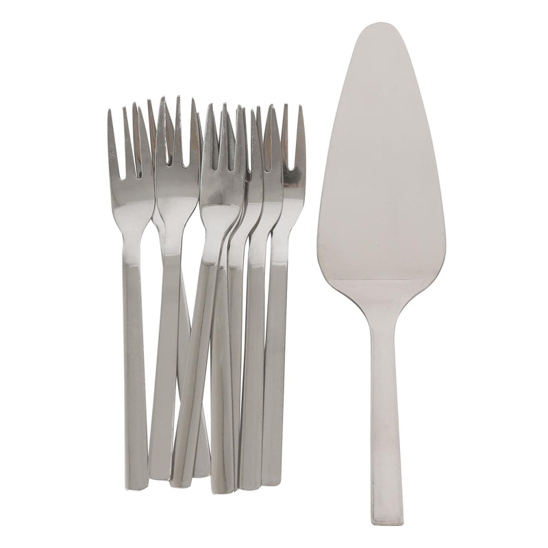 9pc Stainless Steel Cake Serving Set - By Excellent Houseware