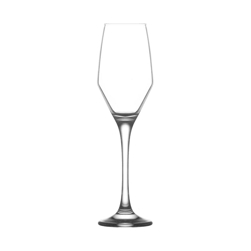 230ml Ella Champagne Flute Glasses - By Lav