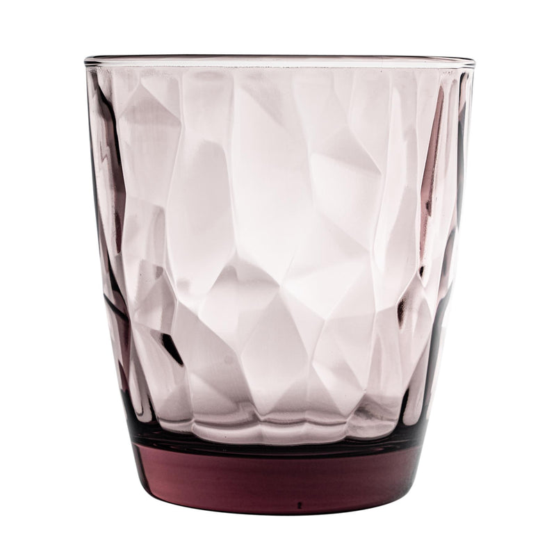 390ml Diamond Tumbler Glasses - Pack of 12 - By Bormioli Rocco