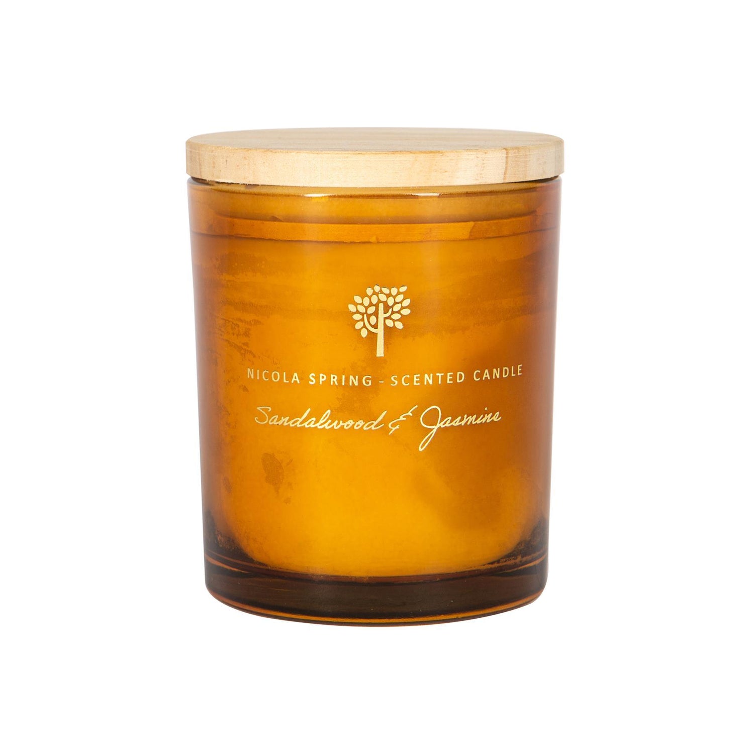 130g Sandalwood &amp; Jasmine Soy Wax Scented Candle