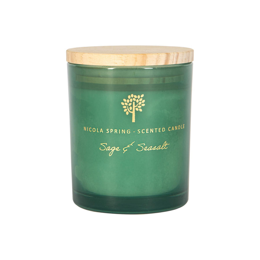 130g Sage &amp; Seasalt Soy Wax Scented Candle