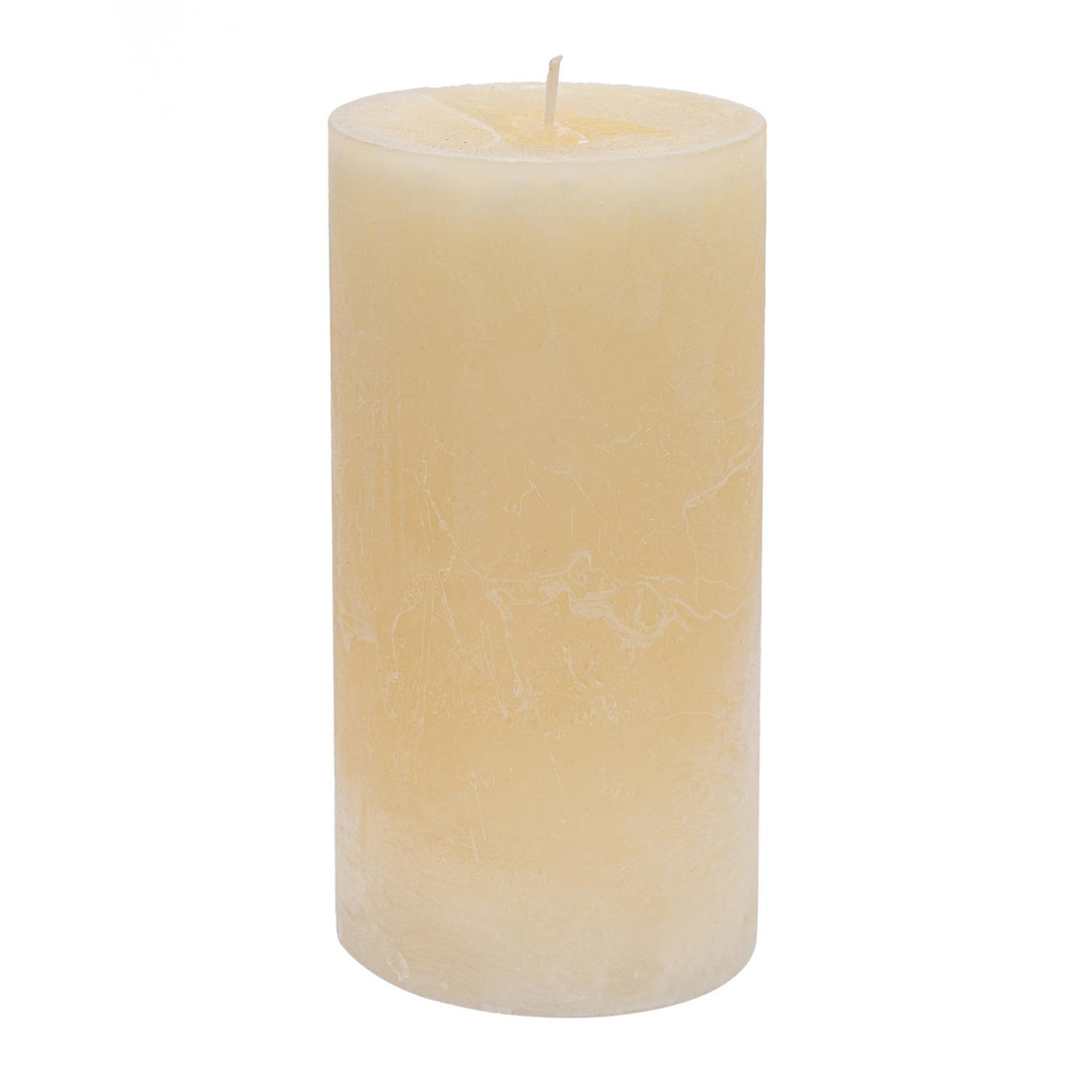 20cm Vanilla Round Pillar Candle