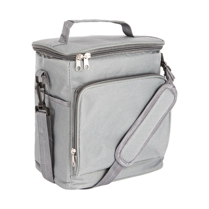 Grey Large Insulated Cool Bag