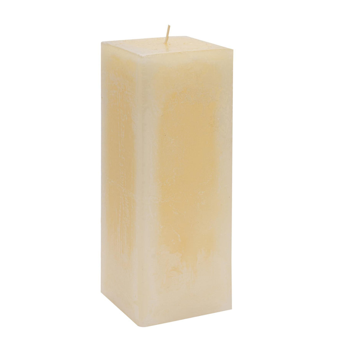 20cm Vanilla Square Pillar Candle