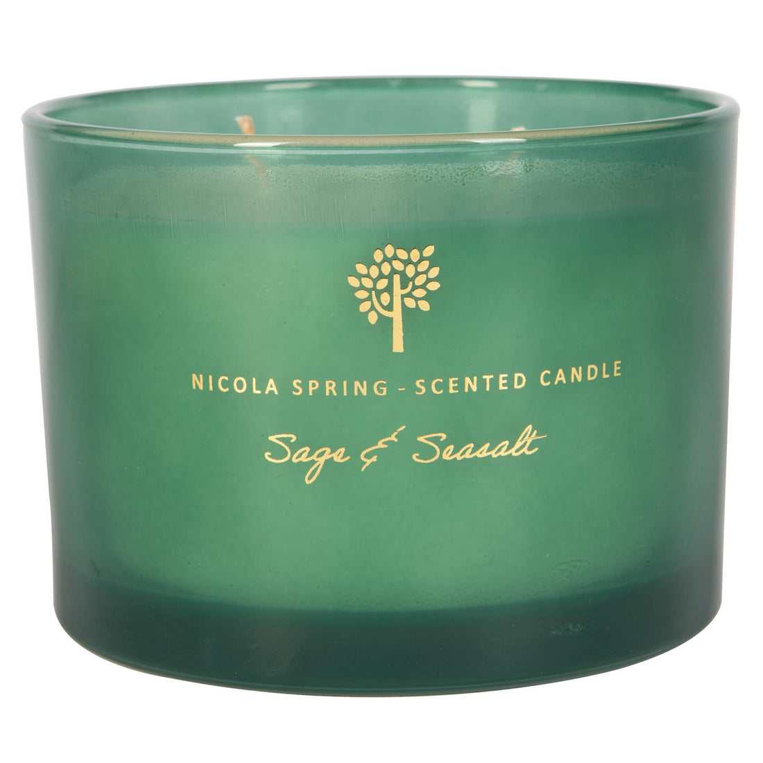 350g Double Wick Sage &amp; Seasalt Soy Wax Scented Candle