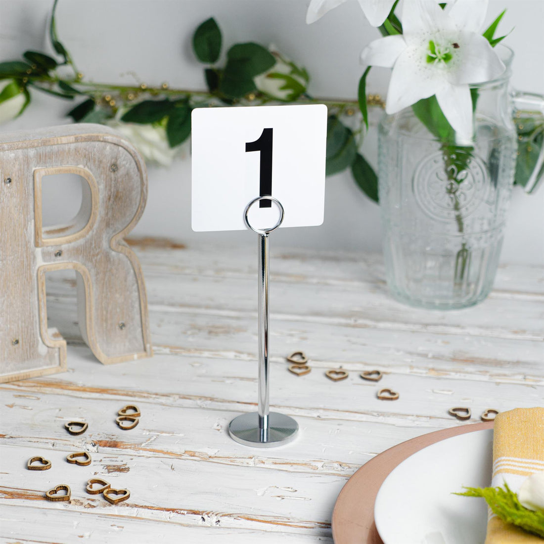 Plastic Table Numbers - 1 to 100