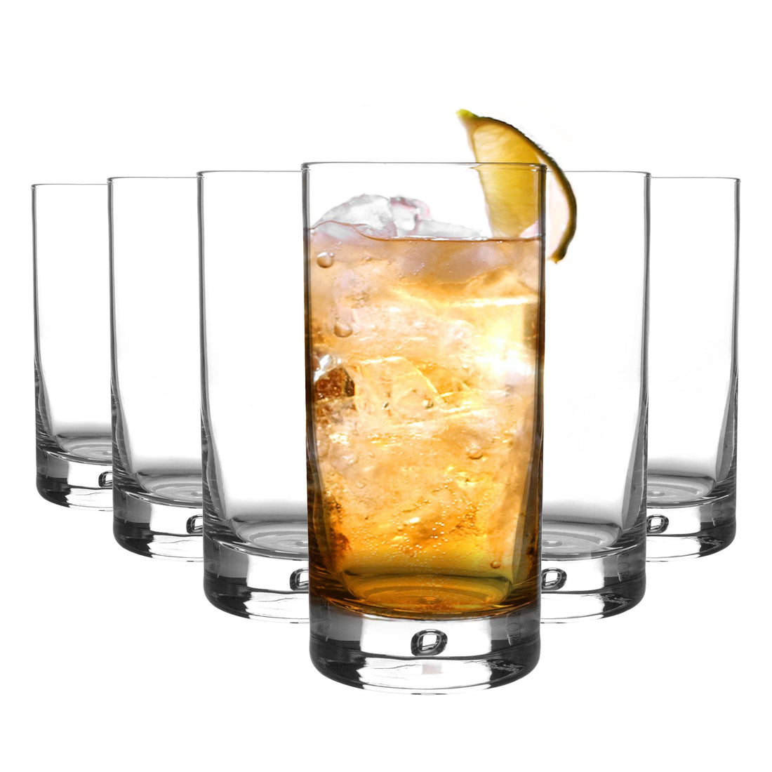 Bormioli Rocco 6 Piece Barglass Highball Glasses Set - 375ml