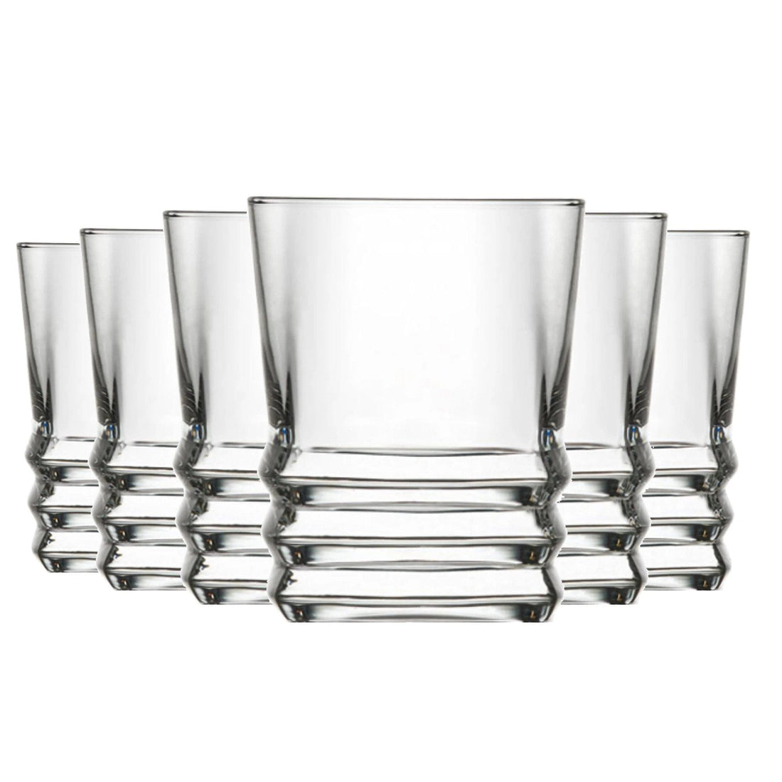 LAV 6 Piece Elegan Liqueur Glasses Set - 80ml