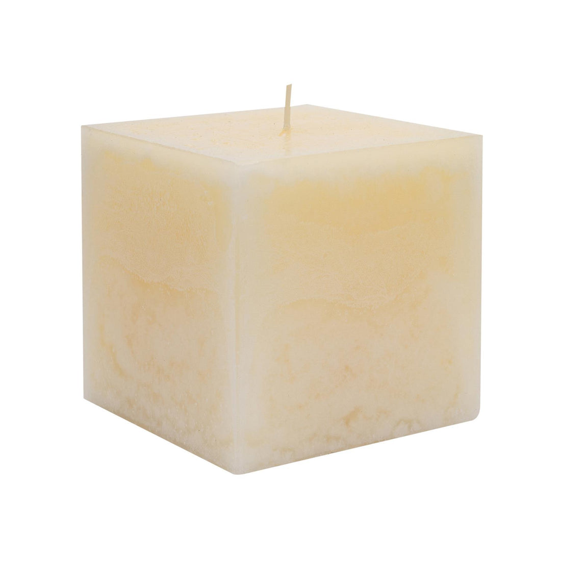 10cm Vanilla Square Pillar Candle