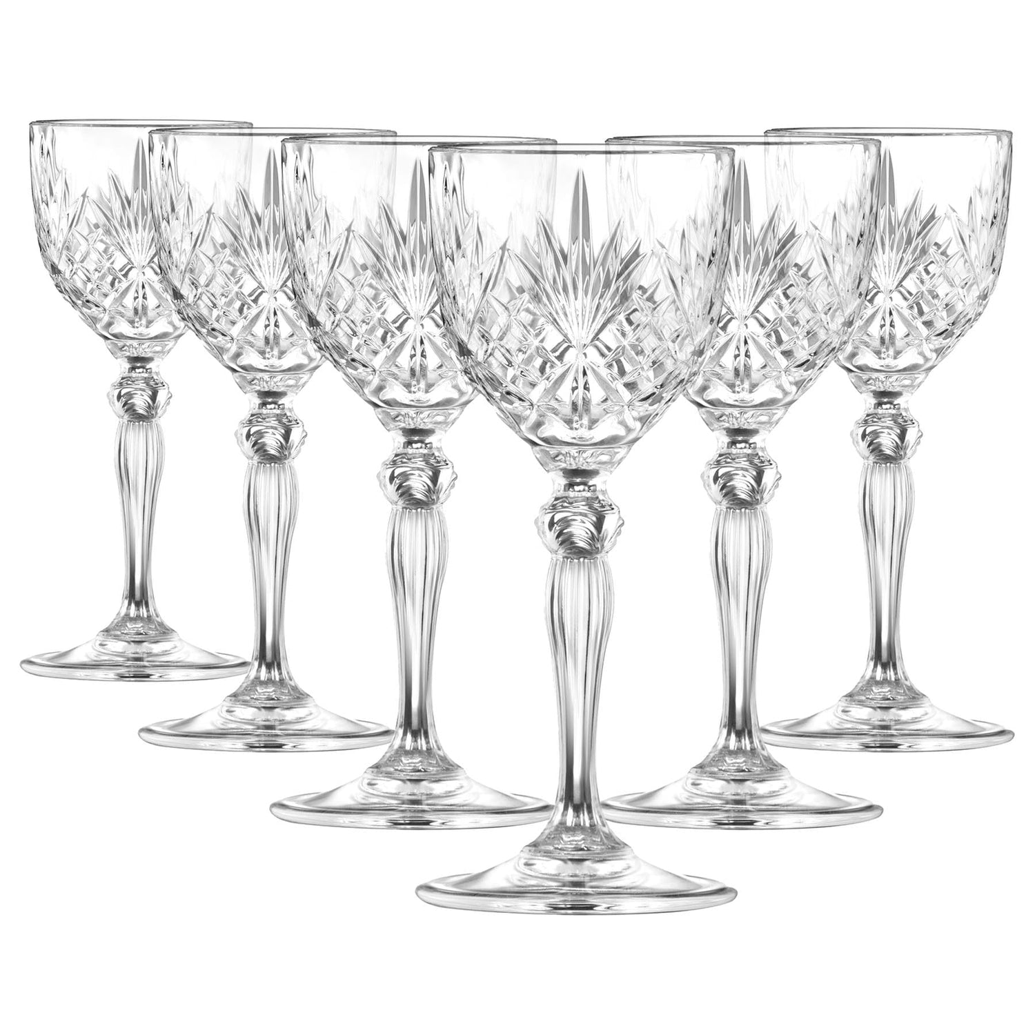 140ml Melodia Nick &amp; Nora Glasses - Pack of 6 - By RCR Crystal